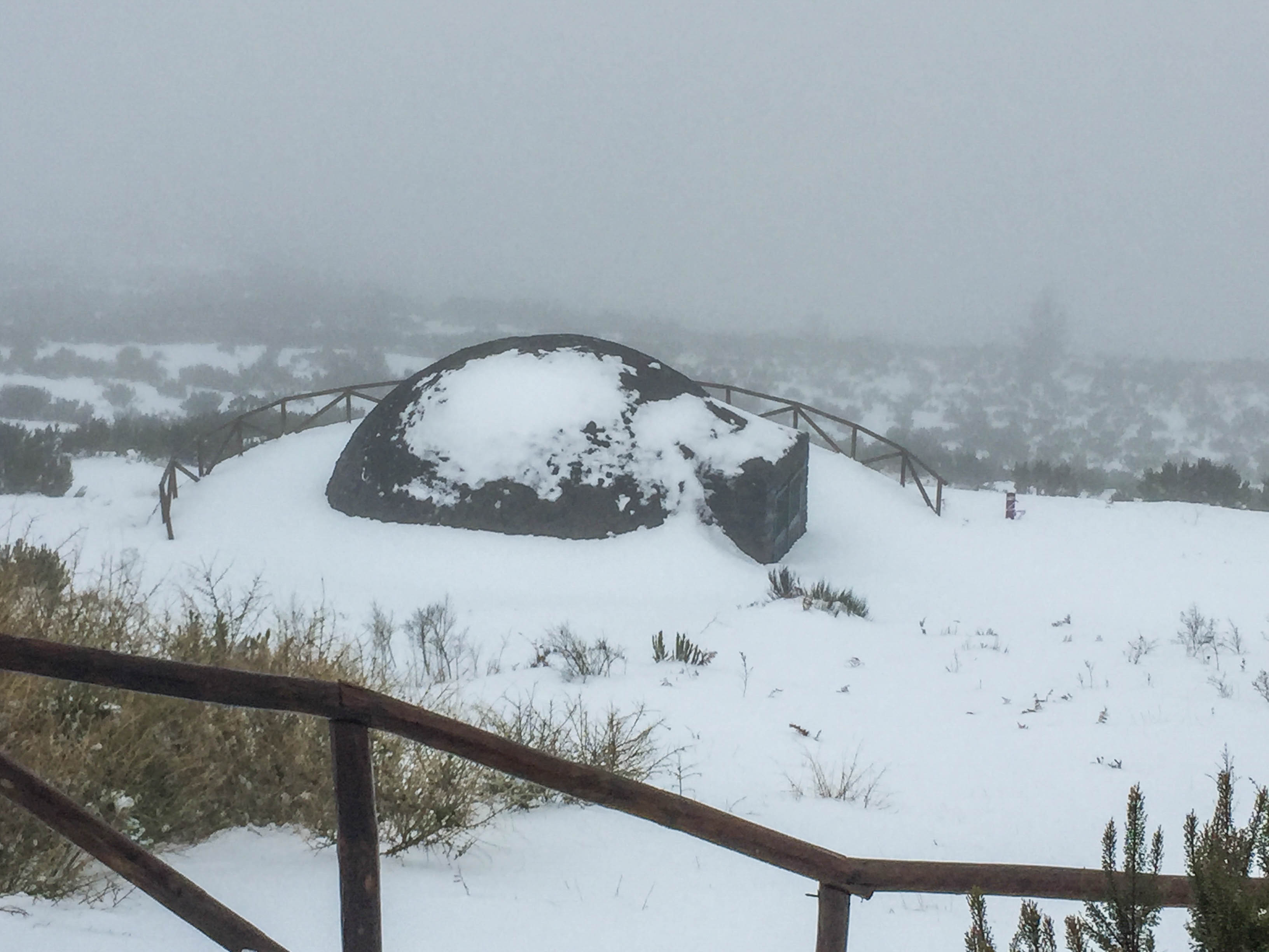 Snow in Madeira