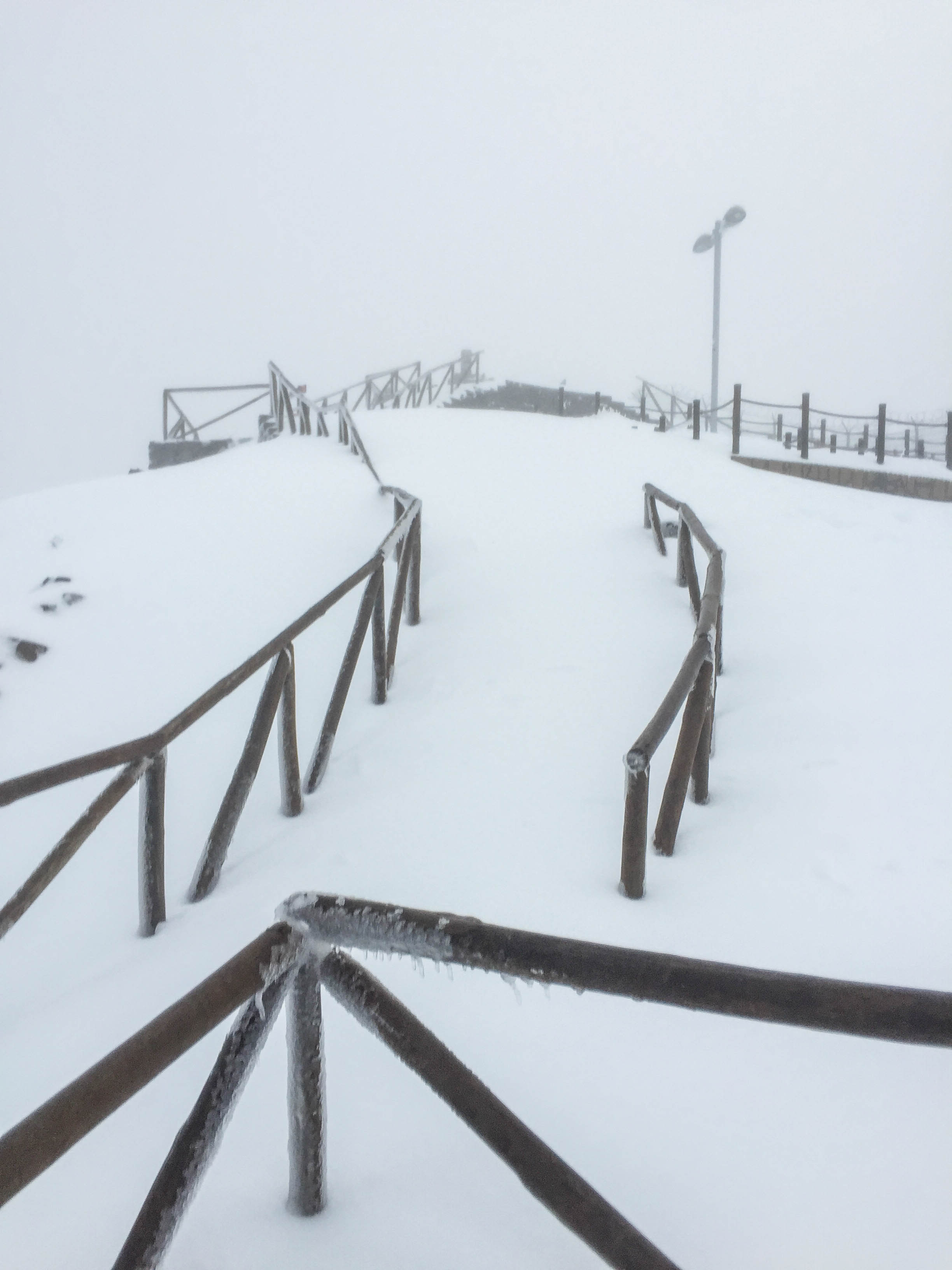 Snow in Madeira