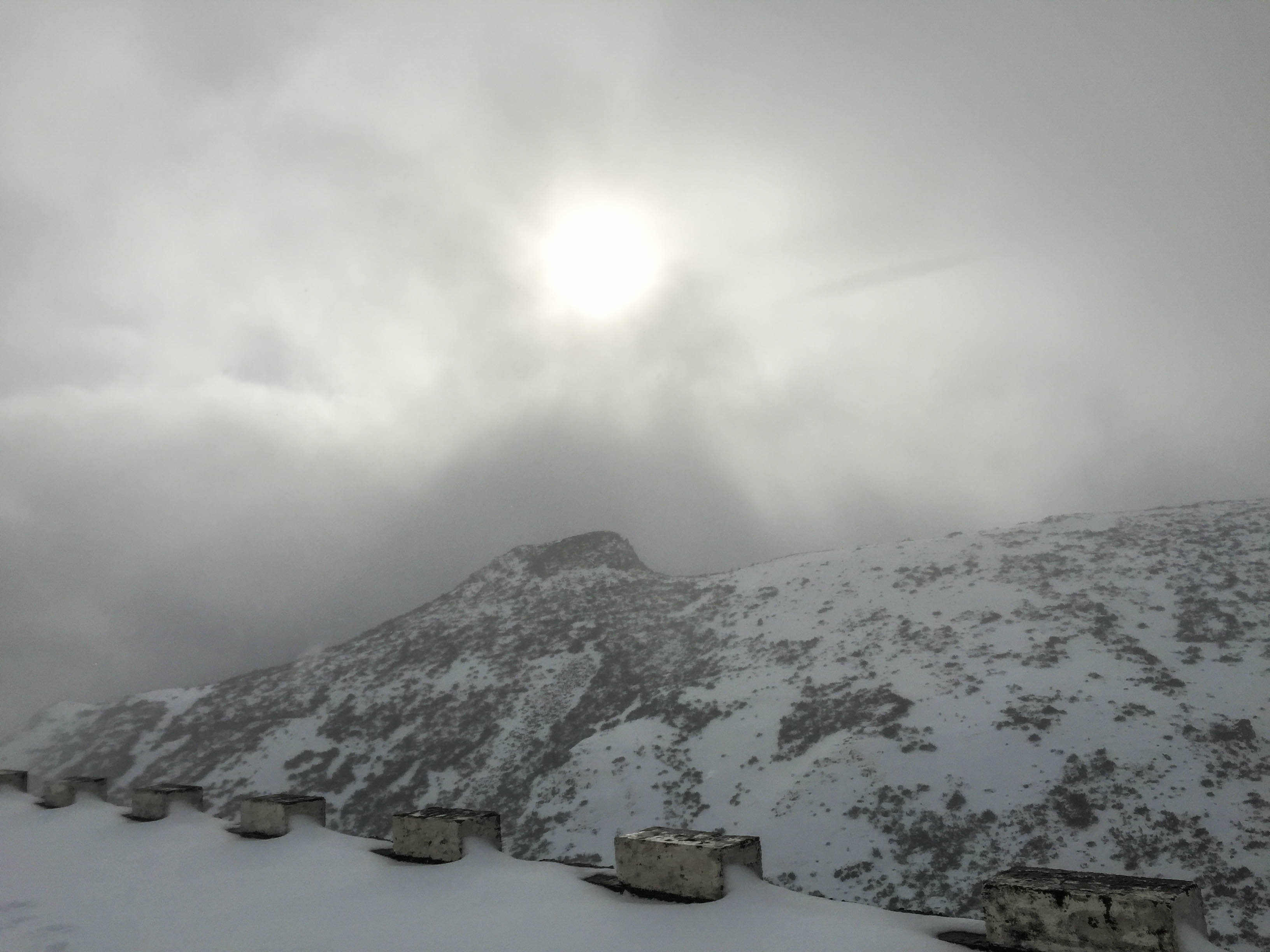 Snow in Madeira